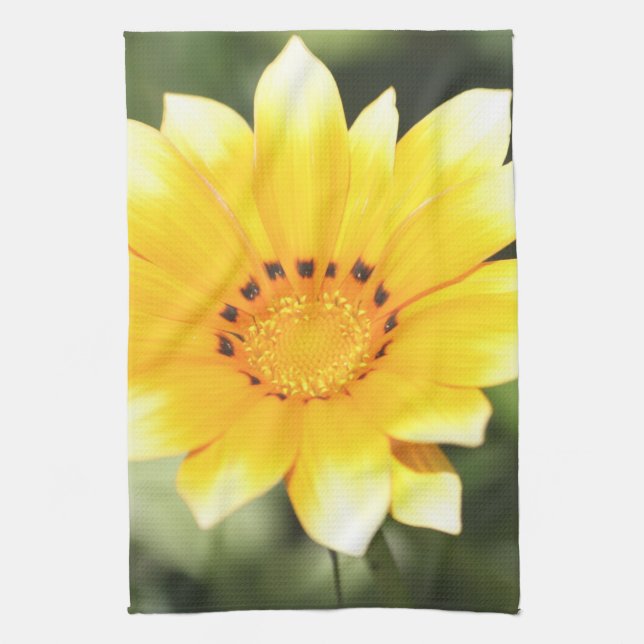 Bright Yellow Tea Towel (Vertical)