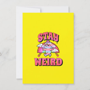 Bright Yellow Wallpaper Bold Minimalist Design Thank You Card