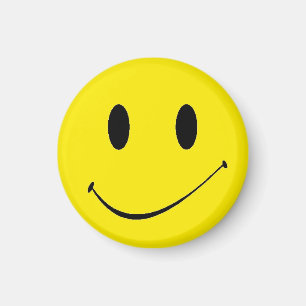 Brighten Your Day ~ Vintage Retro Face Magnet