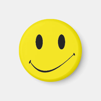 Brighten Your Day ~ Vintage Retro Face Magnet