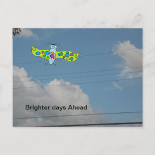 Brighter days ahead postcard