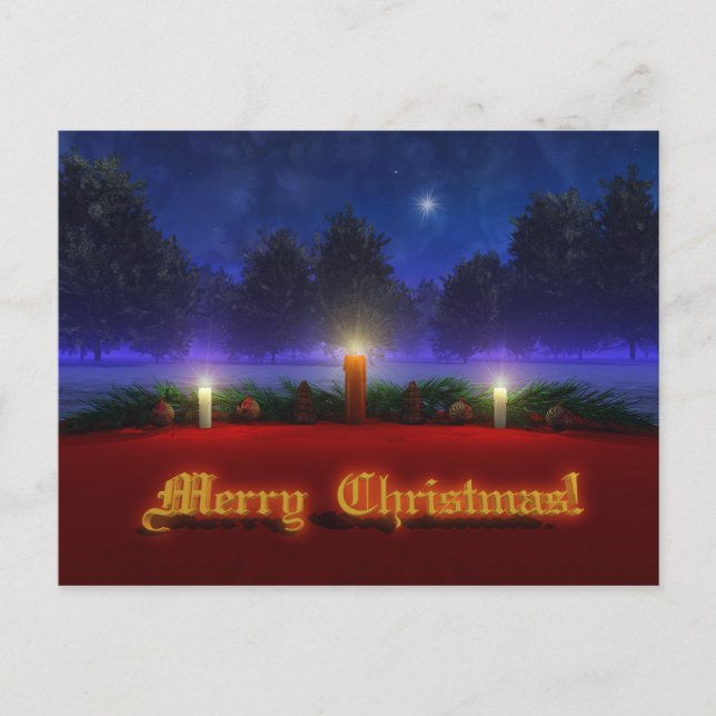 Brighter Visions Christmas Postcard (Front)
