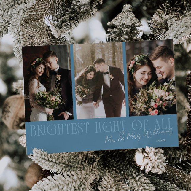 Brightest Light Denim Blue Wedding Announcement (Creator Uploaded)