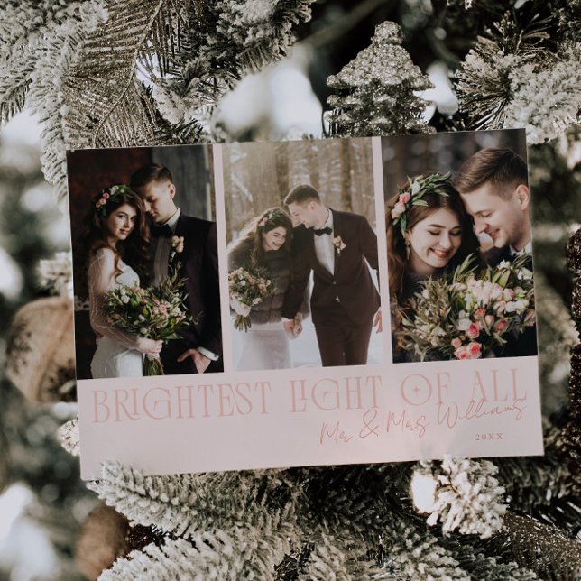 Brightest Light Of All Peach Wedding Announcement (Creator Uploaded)