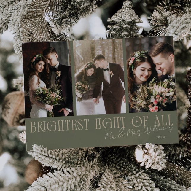 Brightest Light Sage Green Wedding Announcement (Creator Uploaded)
