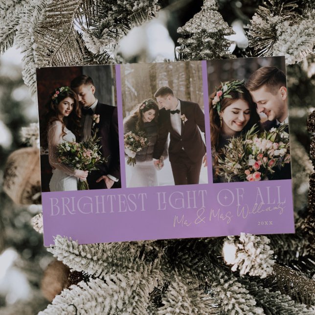 Brightest Light Wisteria Wedding Announcement (Creator Uploaded)