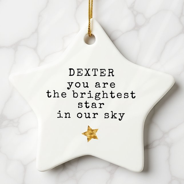 Brightest Star Pet Memorial Ceramic Tree Decoration (Creator Uploaded)