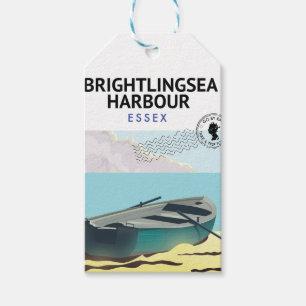 Brightlingsea Harbour Essex Gift Tags