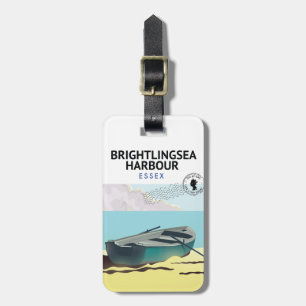 Brightlingsea Harbour Essex Luggage Tag