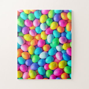 Brightly colored Easter Egg/Spring  Jigsaw Puzzle