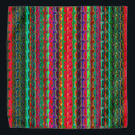 Brightly Coloured Crazy Colourful Abstract Pattern Bandana<br><div class="desc">2024</div>
