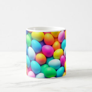 Brightly coloured Easter Egg/Spring  Coffee Mug