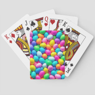 Brightly coloured Easter Egg/Spring  Playing Cards