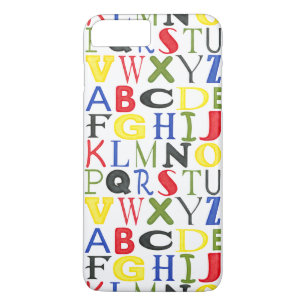 Brightly Coloured Letters by Megan Meagher Case-Mate iPhone Case