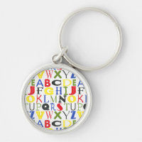 Brightly Coloured Letters by Megan Meagher