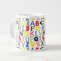 Brightly Coloured Letters by Megan Meagher