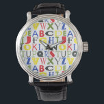 Brightly Coloured Letters by Megan Meagher Watch<br><div class="desc">Trying to teach your kids their abc's? Know a school that could use a little educational art in their classrooms? Then purchase this print of brightly coloured letters by Megan Meagher!</div>