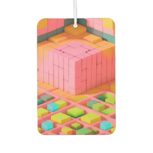 Brightly Coloured Sweetness Car Air Freshener