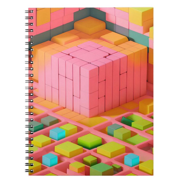 Brightly Coloured Sweetness Notebook (Front)