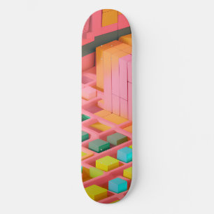 Brightly Coloured Sweetness Skateboard