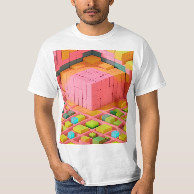 Brightly Coloured Sweetness T-Shirt (Front)