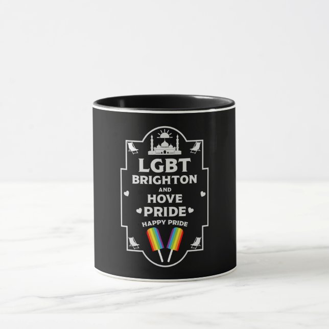 Brighton and Hove pride Mug (Center)