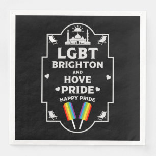 Brighton and Hove pride Napkin