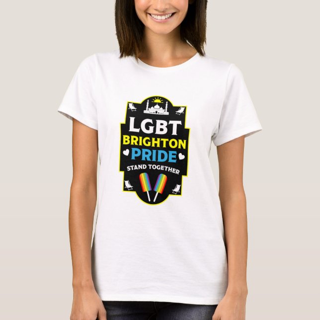 Brighton and Hove pride T-Shirt (Front)