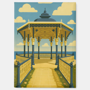 Brighton Bandstand – Coastal Architecture Art Magnet