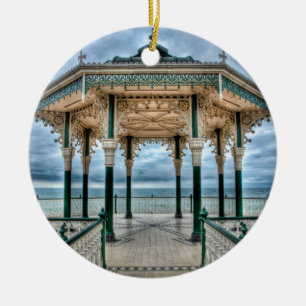Brighton Bandstand, England Ceramic Tree Decoration