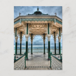 Brighton Bandstand, England Postcard