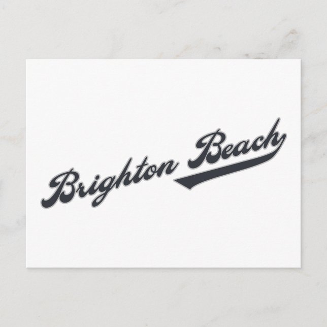 Brighton Beach Postcard (Front)