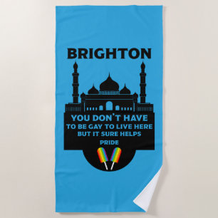 Brighton Gay Pride Beach Towel
