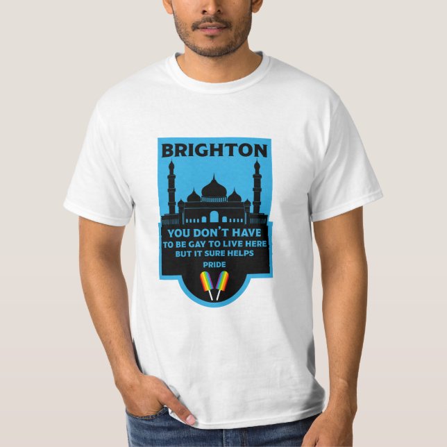 Brighton Gay Pride T-Shirt (Front)