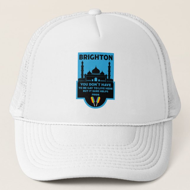 Brighton Gay Pride Trucker Hat (Front)