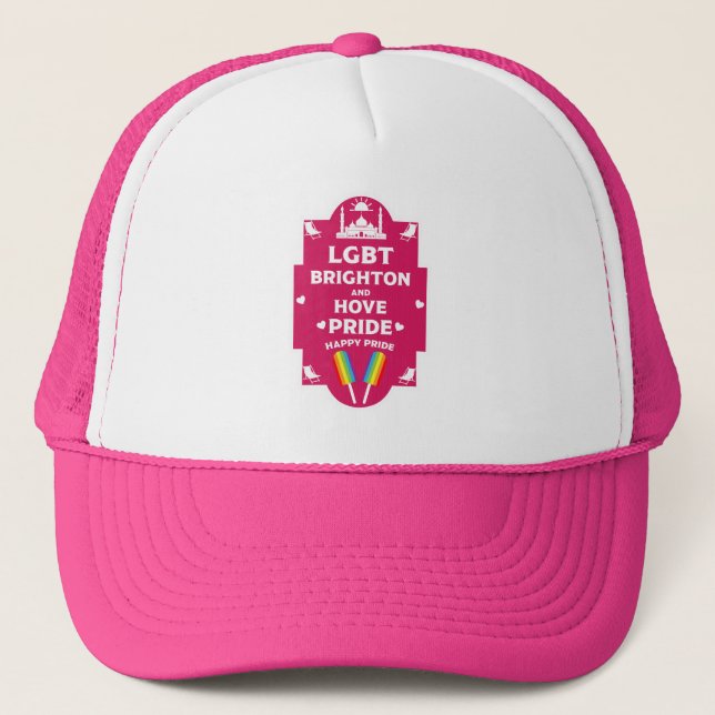 Brighton Gay Pride Trucker Hat (Front)