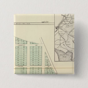 Brighton Land Association, adjoining Spring Lake 15 Cm Square Badge