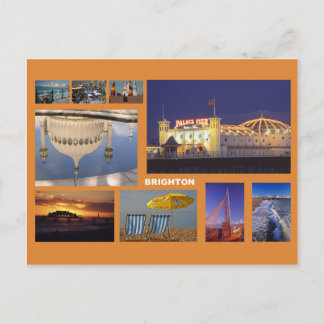 Brighton multi-image postcard