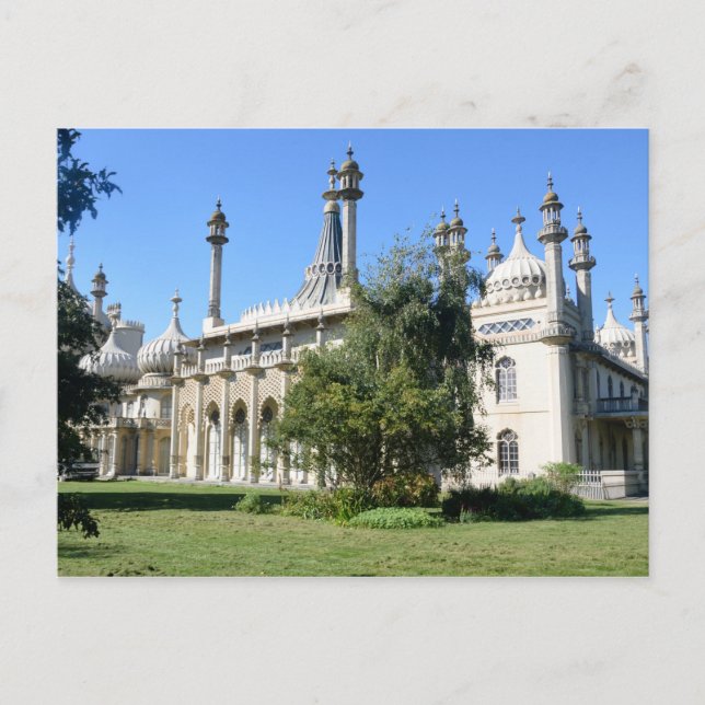Brighton Pavilion England Postcard (Front)