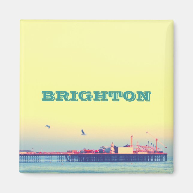 Brighton pier, UK Magnet (Front)