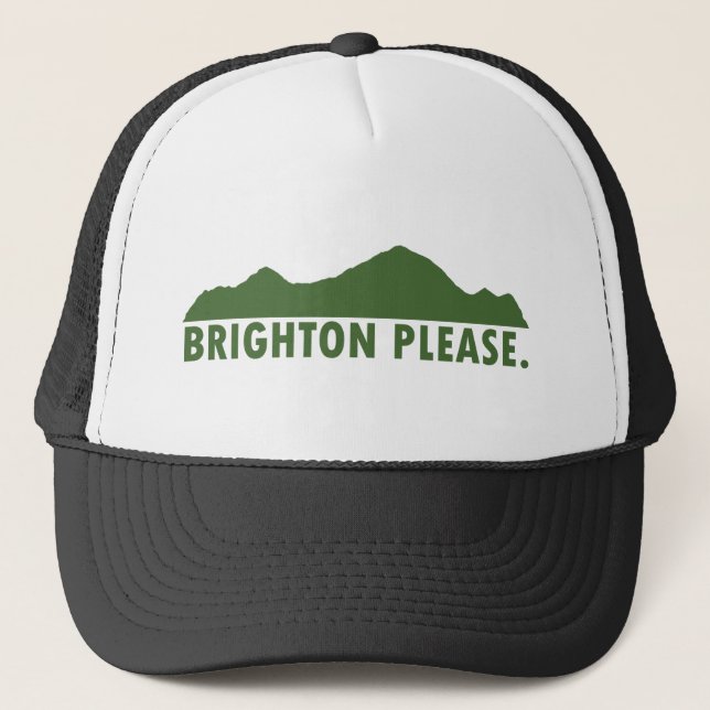 Brighton Please Trucker Hat (Front)