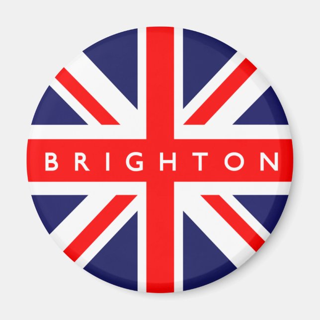 Brighton UK Flag Magnet (Front)