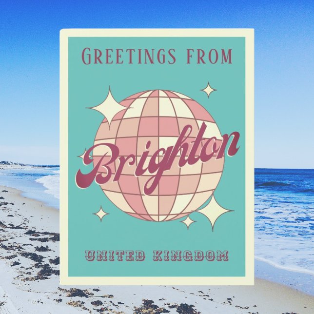 Brighton United Kingdom England holiday Postcard (Creator Uploaded)