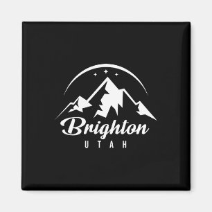 Brighton Utah Ski Resort Skiing Snowboarding  Magnet