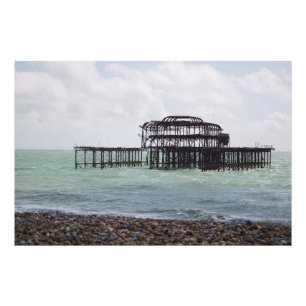 Brighton West Pier Photo Print
