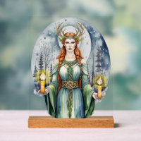 Brigid Imbolc Candlemas Forest Celtic Wiccan