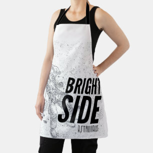 BRIGT SIDE astronaut  Apron