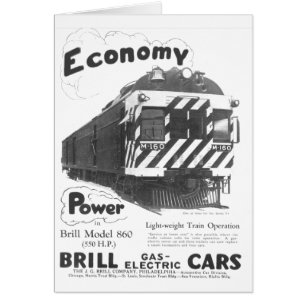 Brill Light-Weight  Passenger Train 1932