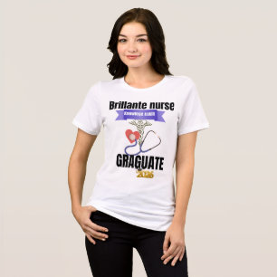 Brillante Nurse Graduate 2026 Shirt – Knowledge &