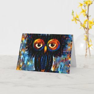 Brilliant and Wise Owl Card